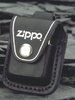Zippo® Ledertasche - schwarz