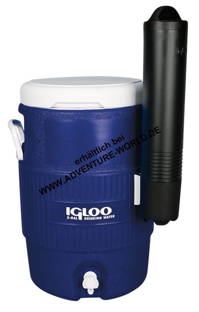 Igloo 5 Gallon Seat Top Beverage Spigot Cooler Water Drink Dispenser 