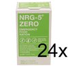 NRG-5 ZERO Notration 24x500 g (je 9 Riegel), GLUTENFREI, LAKTOSEFREI, VEGAN - Emergency Food Ration